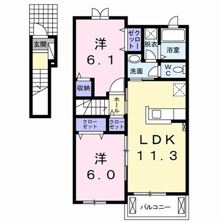 音吉　４ｔｈの物件間取画像